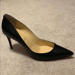 Anjalina Black Spiked Christian Louboutin Pumps